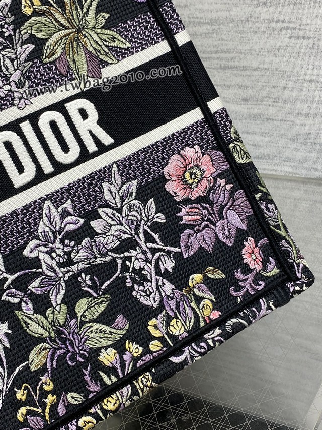 Dior专柜新款TOTE包迪奥高仿原单Around the world图案中号Tote手提购物包 djfk1383